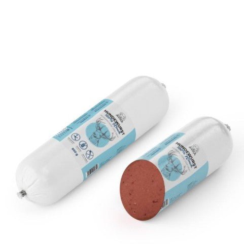 Ayka Hondenworst Hert 200g | Trainingsbeloning Ayka Hondenworst Hert 200g | Trainingsbeloning