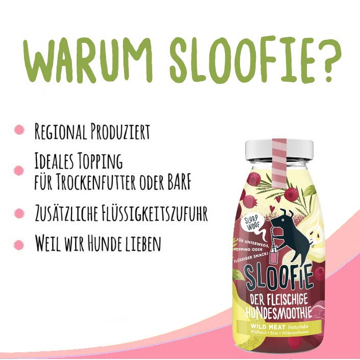 Sloofie de Hondensmoothie - Hert & Peer - KwispelKado
