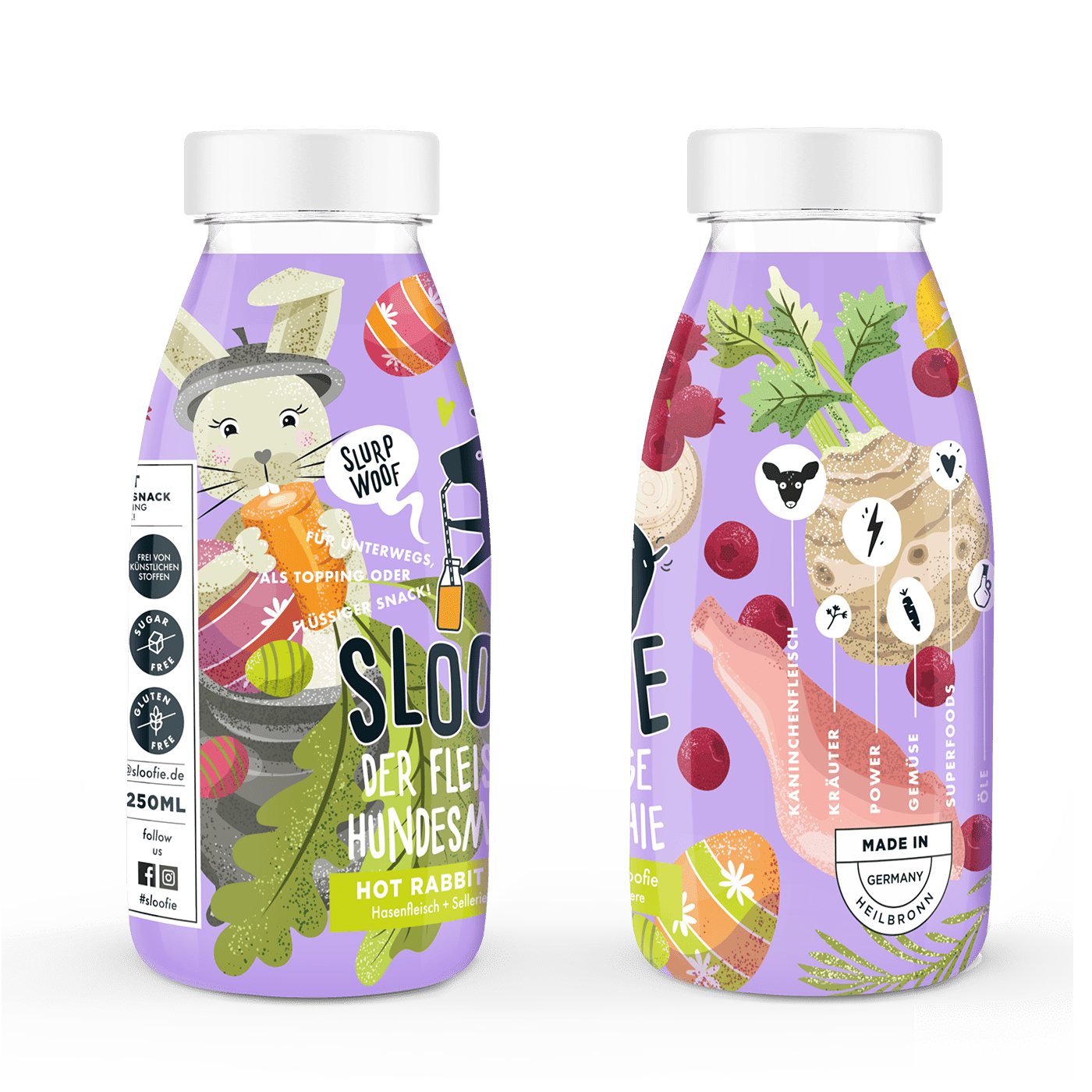 Sloofie de Hondensmoothie - Konijn - KwispelKado