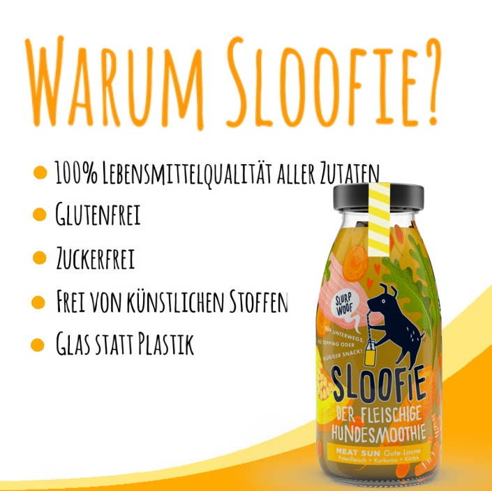 Sloofie de Hondensmoothie - Meat Sun Kalkoen - KwispelKado