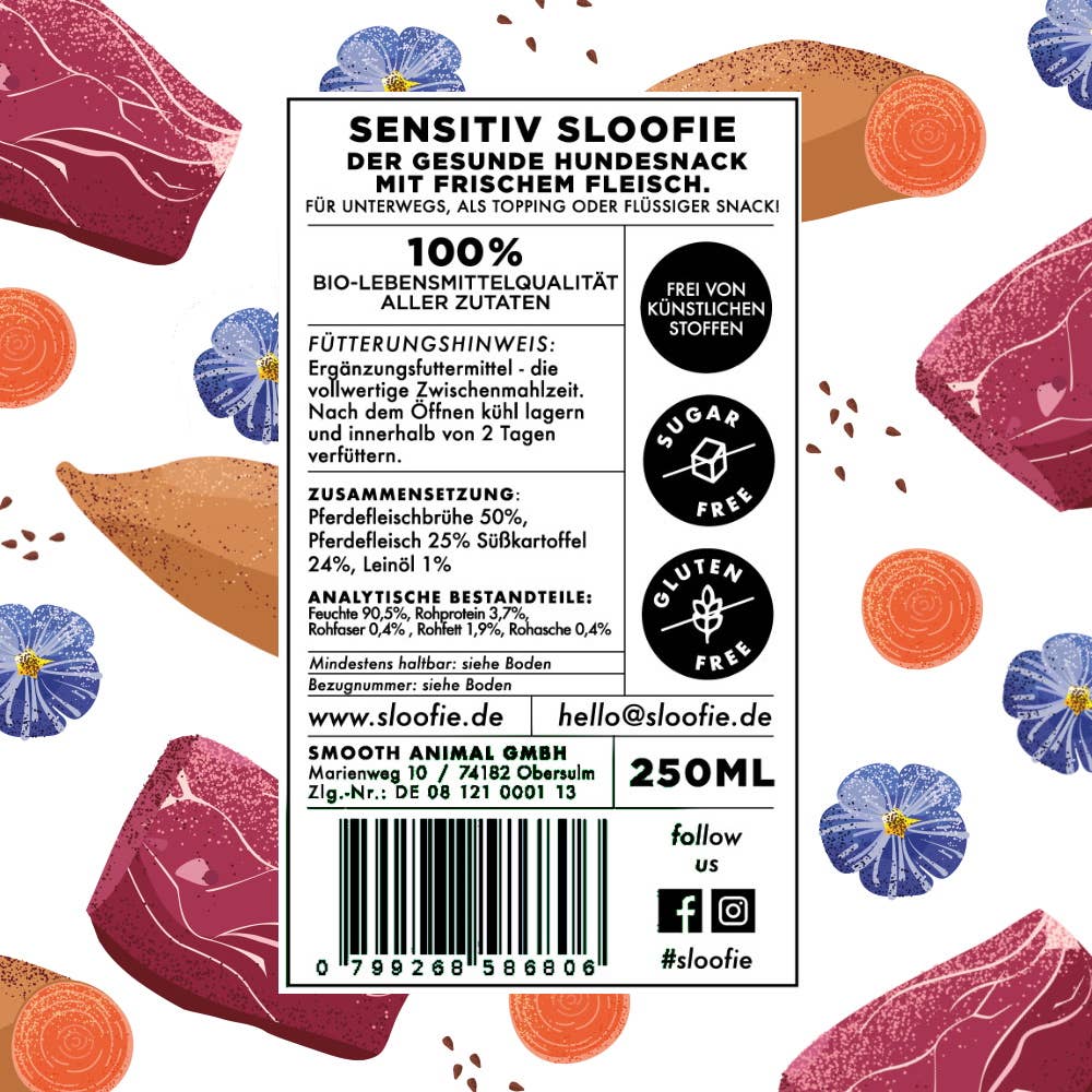 Sloofie de Hondensmoothie - Paard - KwispelKado